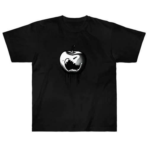 ホラーデザインアップル ヘビーウェイトTシャツ