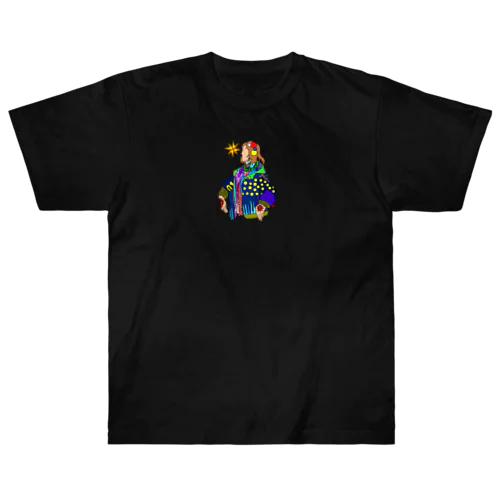 STAR-HANDS GIRL Heavyweight T-Shirt