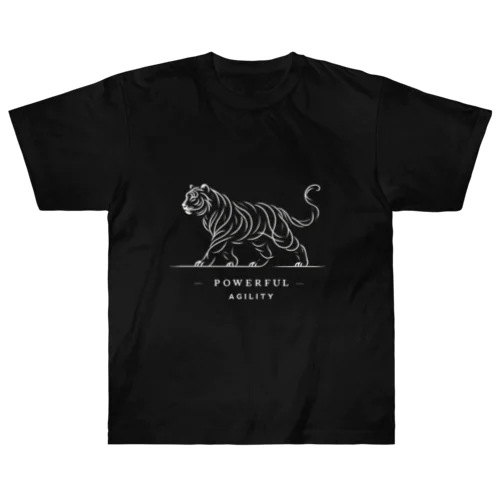 虎・トラ・とら！ ヘビーウェイトTシャツ