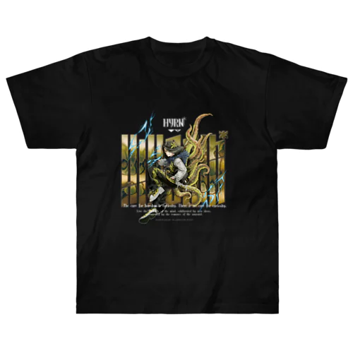 バンT風ヴィンテージライクプリント Heavyweight T-Shirt