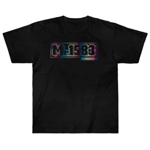 Mr.158.3 pikblue NEON ヘビーウェイトTシャツ