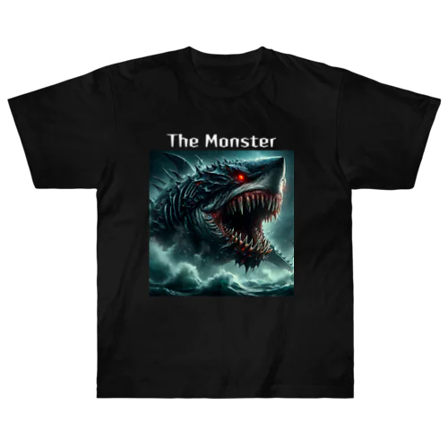 Monsterサメ ヘビーウェイトTシャツ