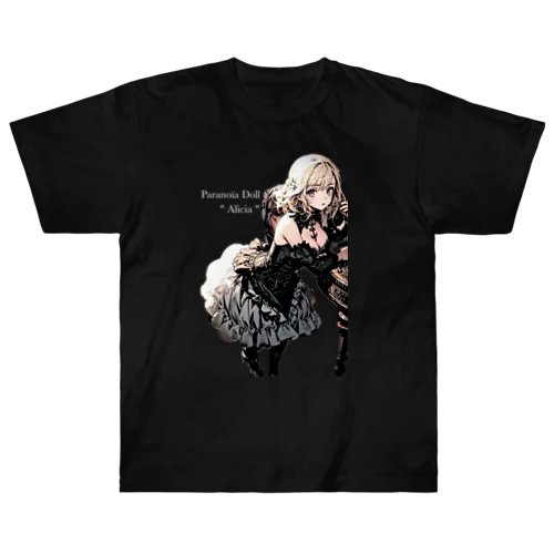 Paranoïa Doll "Alicia"  Heavyweight T-Shirt