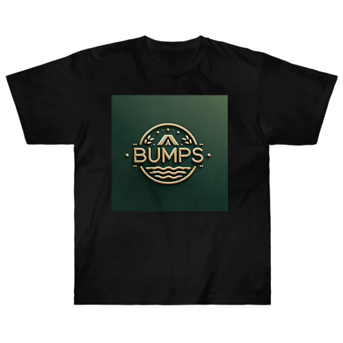 Bumpsの正式ロゴ ヘビーウェイトTシャツ