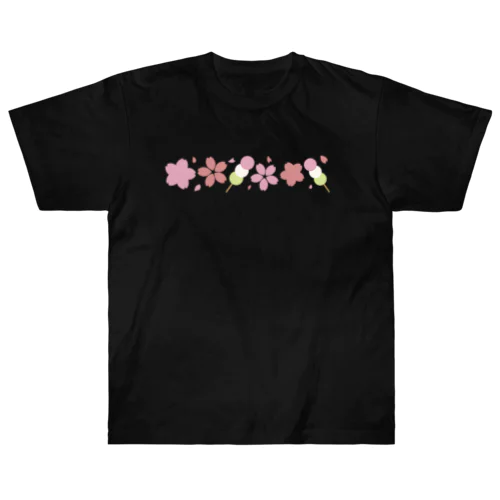 お花見 ヘビーウェイトTシャツ