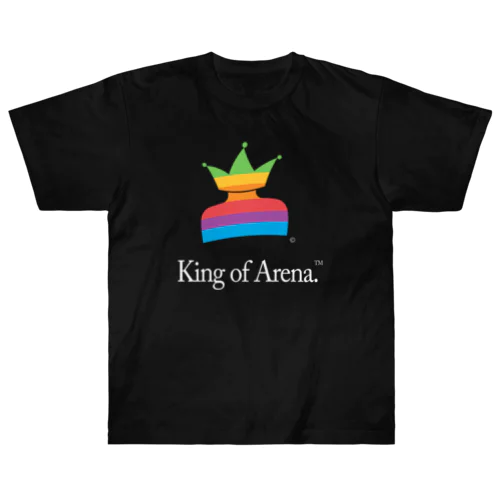 "Think Arena" Rainbow Logo ヘビーウェイトTシャツ