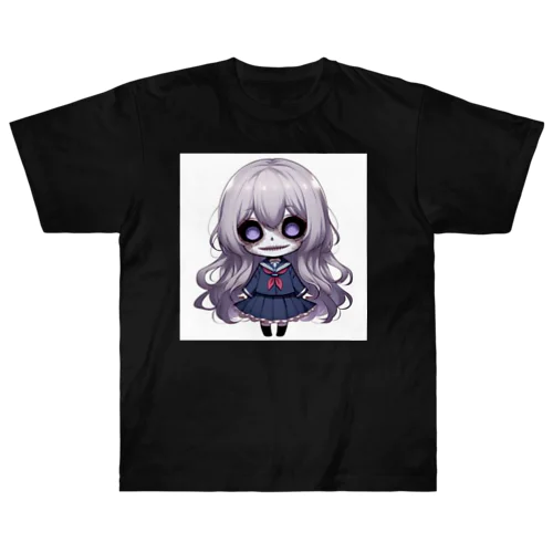 ホラー　かわいいグール３ ヘビーウェイトTシャツ