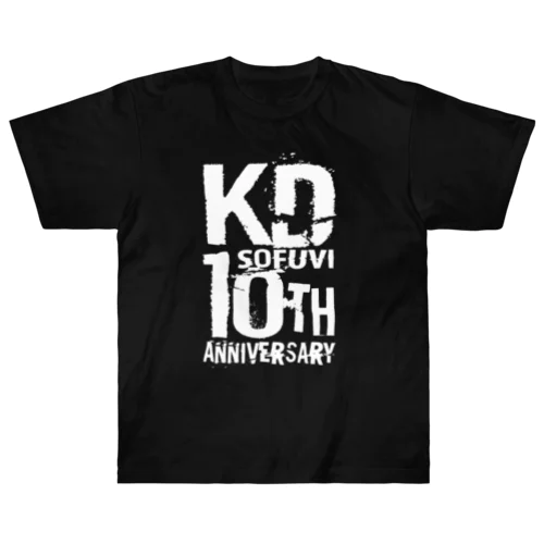 KD Sofubi 10th Anniversaryロゴ ヘビーウェイトTシャツ