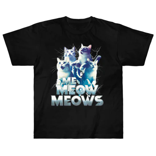 存在しない猫バンド2 ヘビーウェイトTシャツ