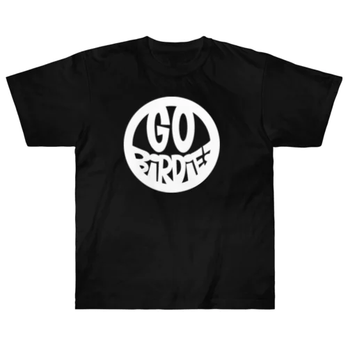 GO BIRDIE! 白 Heavyweight T-Shirt