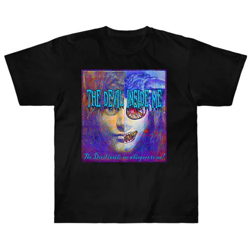 僕の中の悪魔が囁くんだよ！Ⅱ Heavyweight T-Shirt