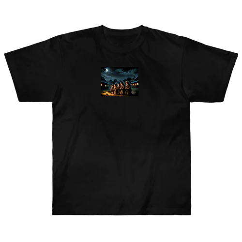 村の子供たちの祈り！ Heavyweight T-Shirt