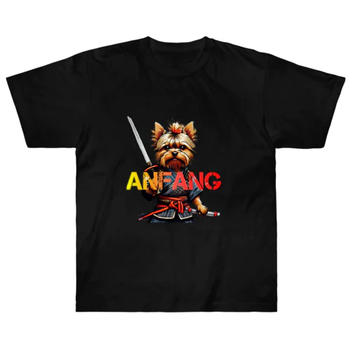 ANFANG SAMURAI YORKIE ヘビーウェイトTシャツ