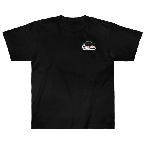 シャーリット　ベースボールロゴ黒 Heavyweight T-Shirt