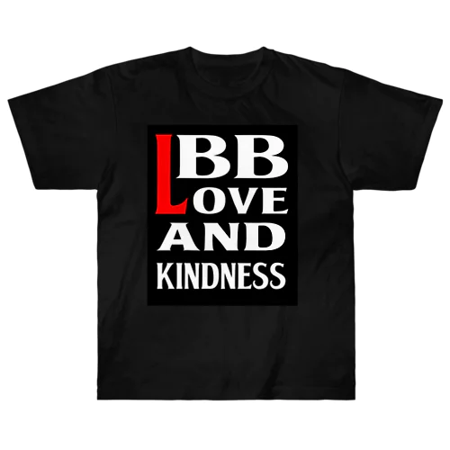 BB Landk文字白 ヘビーウェイトTシャツ