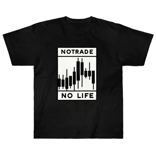 NoTRADE　NoLIFE ヘビーウェイトTシャツ