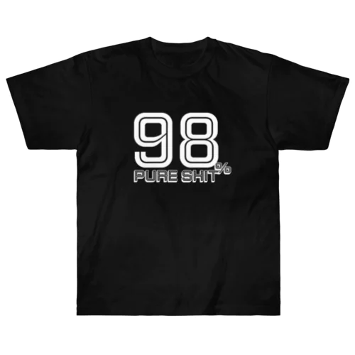 98% Pure Shit Heavyweight T-Shirt