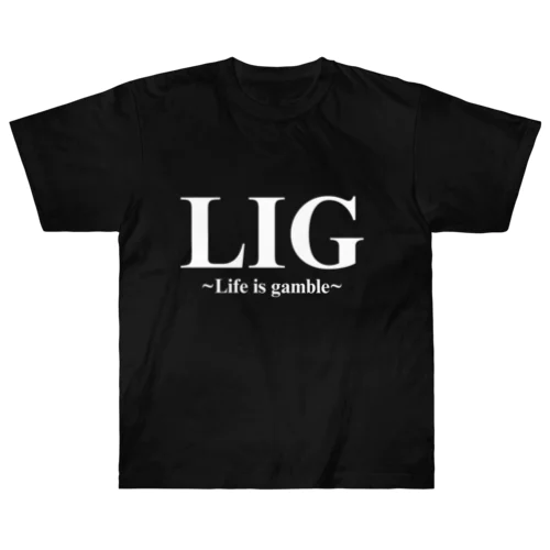 LIGホワイトロゴ Heavyweight T-Shirt
