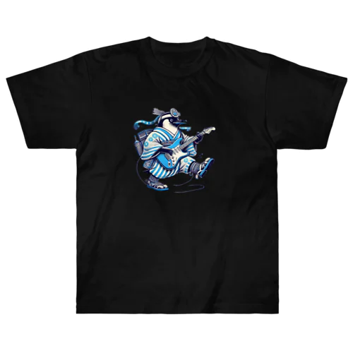 ギターペンギン Heavyweight T-Shirt