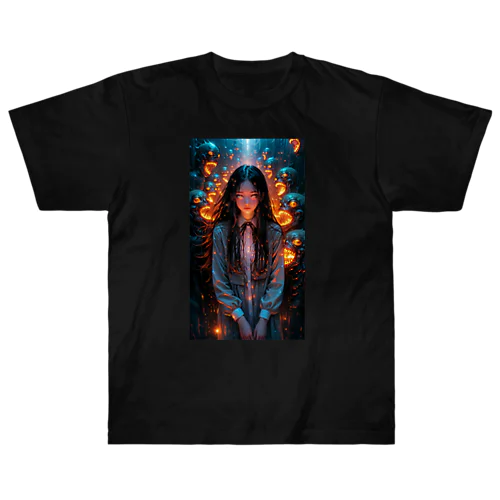 「異次元の視線」ホラースタイルアイテム Heavyweight T-Shirt
