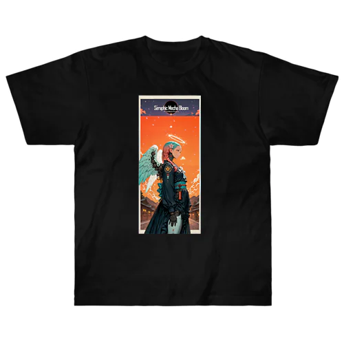 "Seraphic Mecha Bloom" Heavyweight T-Shirt