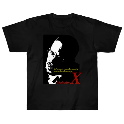 MALCOLM X ヘビーウェイトTシャツ