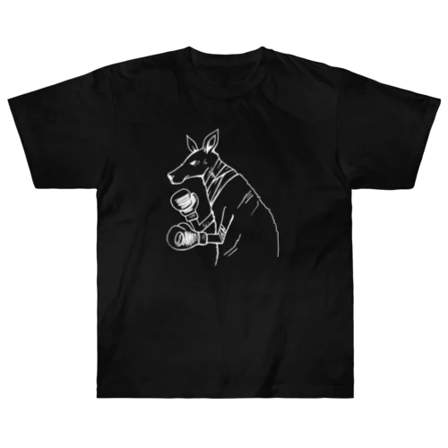 リベンジカンガルー（濃色用） ヘビーウェイトTシャツ