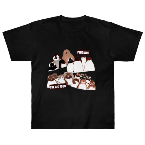 PENGUINS THE BIG FOUR LIVE! Heavyweight T-Shirt