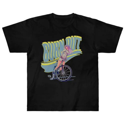 "BURN OUT" Heavyweight T-Shirt