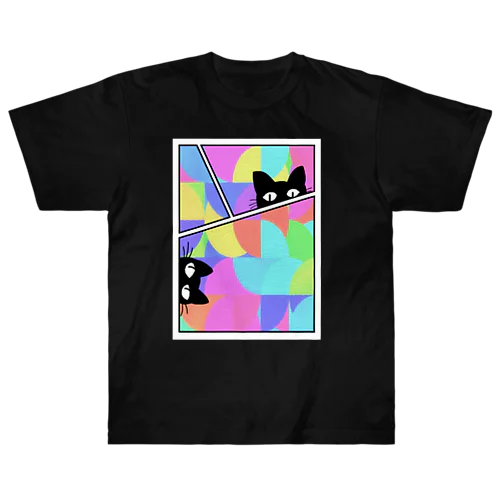 にゃんですか？ Heavyweight T-Shirt