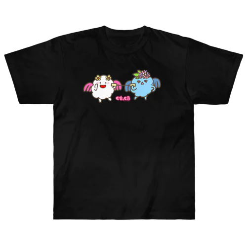 くもっくるとあまぐもっくる Heavyweight T-Shirt