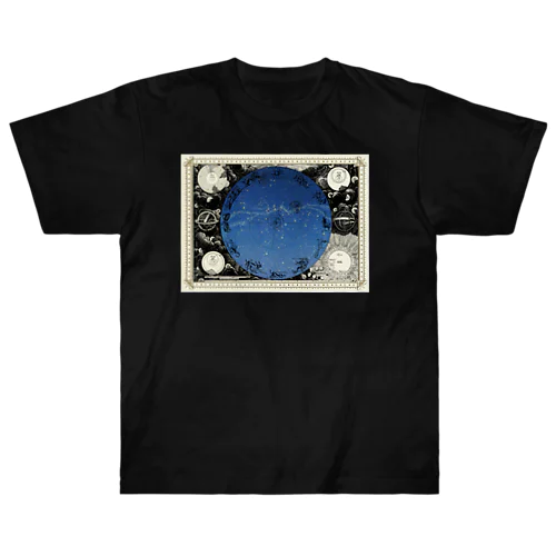 「天体観測展」 Heavyweight T-Shirt