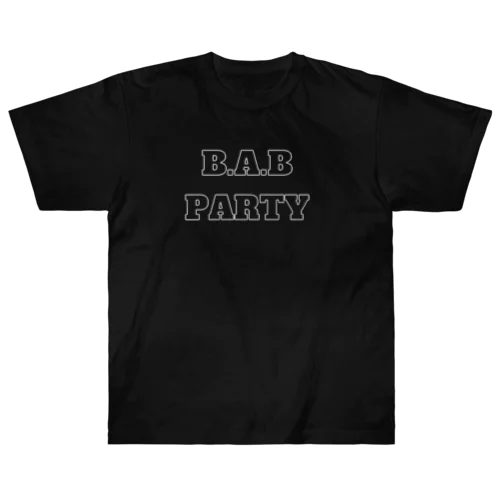 B.A.B PARTY Heavyweight T-Shirt