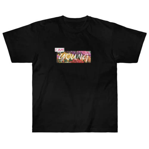 アイアムヤング flower shop ヘビーウェイトTシャツ