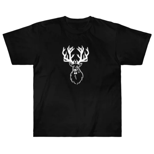 牡鹿のおじさま ヘビーウェイトTシャツ