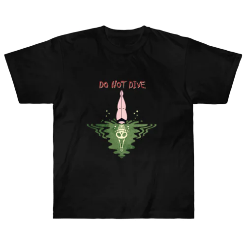 "DO NOT DIVE" Heavyweight T-Shirt