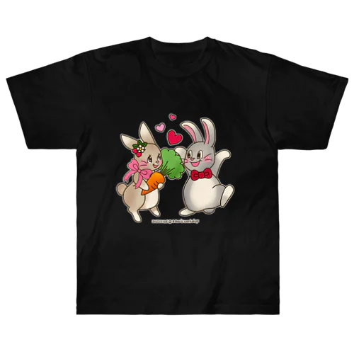 にんじんあげるね ヘビーウェイトTシャツ