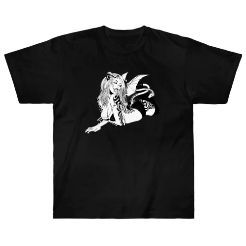 Dragon Girl Heavyweight T-Shirt