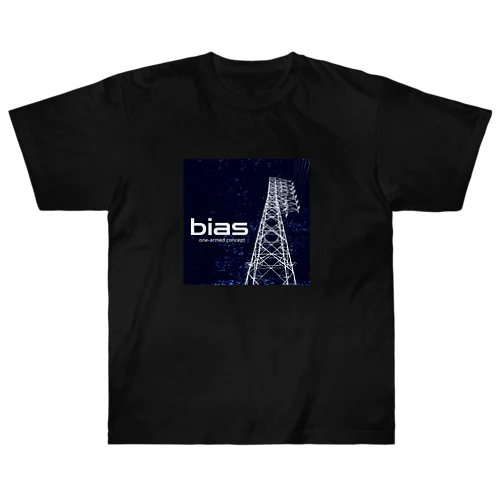 bias(navy) ヘビーウェイトTシャツ