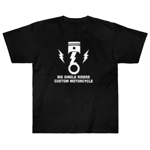 big Single riders ヘビーウェイトTシャツ