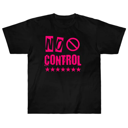 NO CONTROL ヘビーウェイトTシャツ