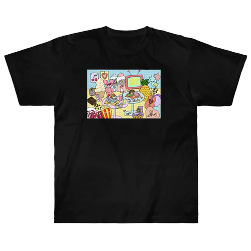 my vivid pink room Heavyweight T-Shirt