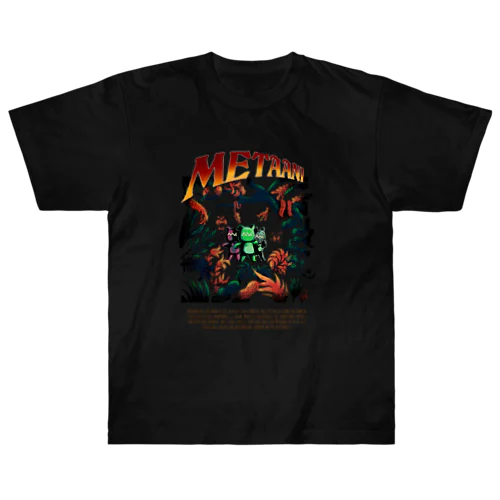 ※ -BLACK COLOR-　The Adventures of metaani ヘビーウェイトTシャツ