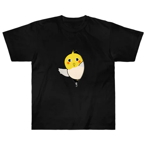 オカメインコちゃんがこんにちわ Heavyweight T-Shirt