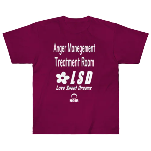 Anger Treatment Room ヘビーウェイトTシャツ
