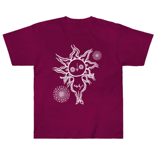 太陽バイブレーション Heavyweight T-Shirt