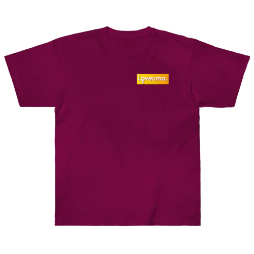 Loveuma. Box Logo Heavyweight T-Shirt