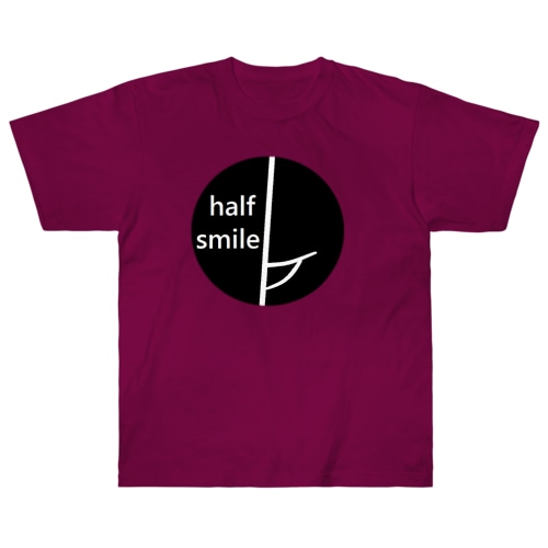 half smile Heavyweight T-Shirt