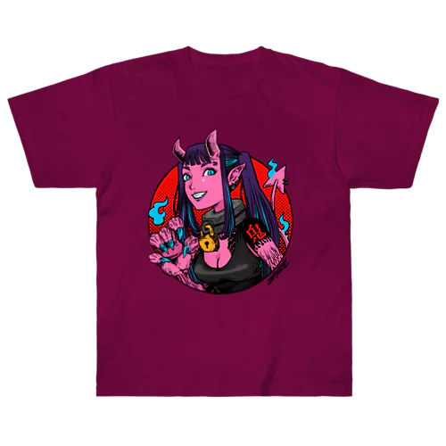 SATANIC GIRL ヘビーウェイトTシャツ