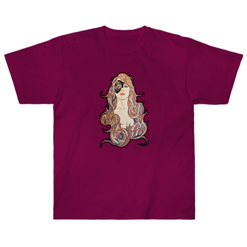 仮面の女Ⅱ Heavyweight T-Shirt